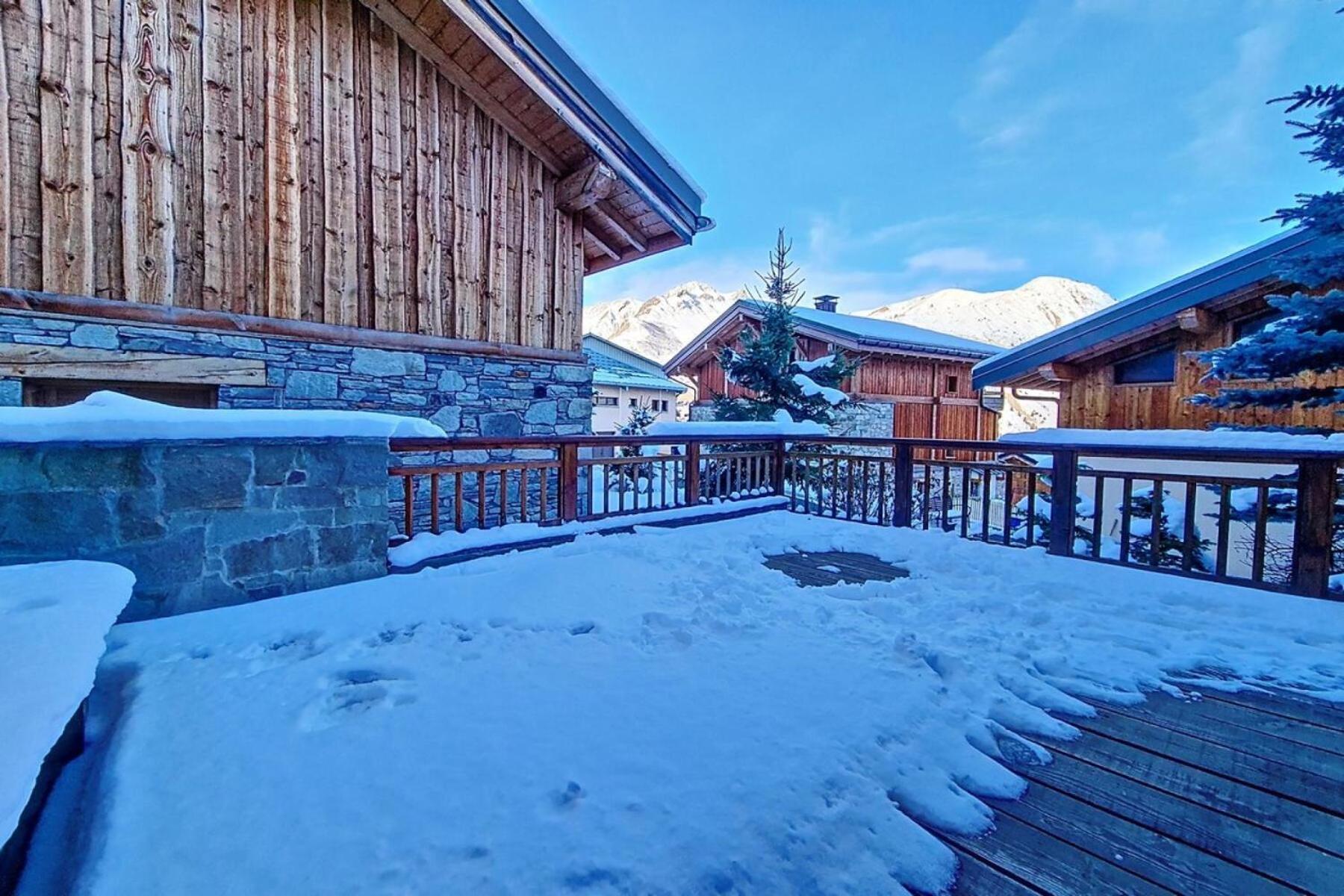 Residence Saint Martin - Chalet Alpage Mae-0561 エクステリア 写真